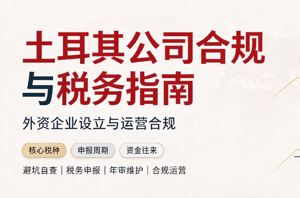 土耳其公司合规 + 税务全指南｜中企出海避坑必读